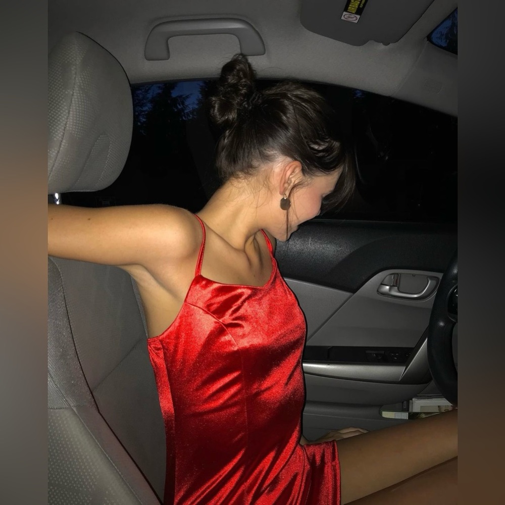 Red Mini Dress - Size XS